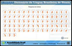 Dicionário da L�ngua Brasileira de Sinais - online (fig.02)